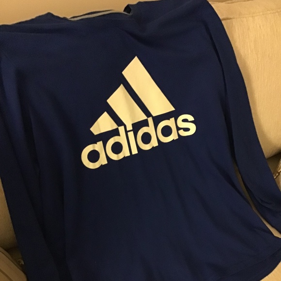ADIDAS CREW PERFORMANCE CLIMATE LONG SLEEVE TEE - Picture 11 of 16
